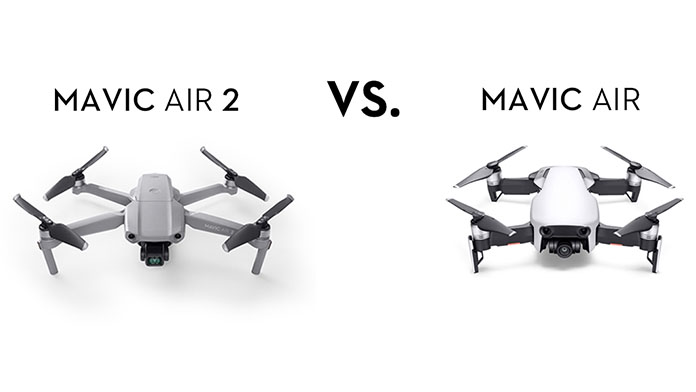 Сравниваем DJI Mavic Air и Mavic Air 2