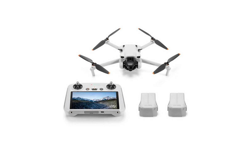 Квадрокоптер DJI Mini 3 Fly More Combo Plus (DJI RC)