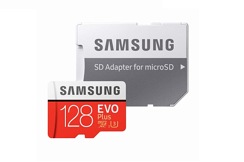 Карта памяти Samsung microSDXC EVO Plus 128GB 90MB/s + SD adapter