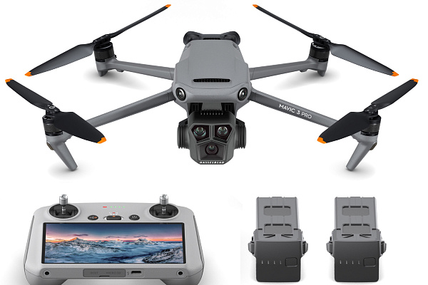 Квадрокоптер DJI Mavic 3 Pro Fly More Combo (пульт DJI RC)